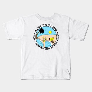 Relax doodle vektor Kids T-Shirt